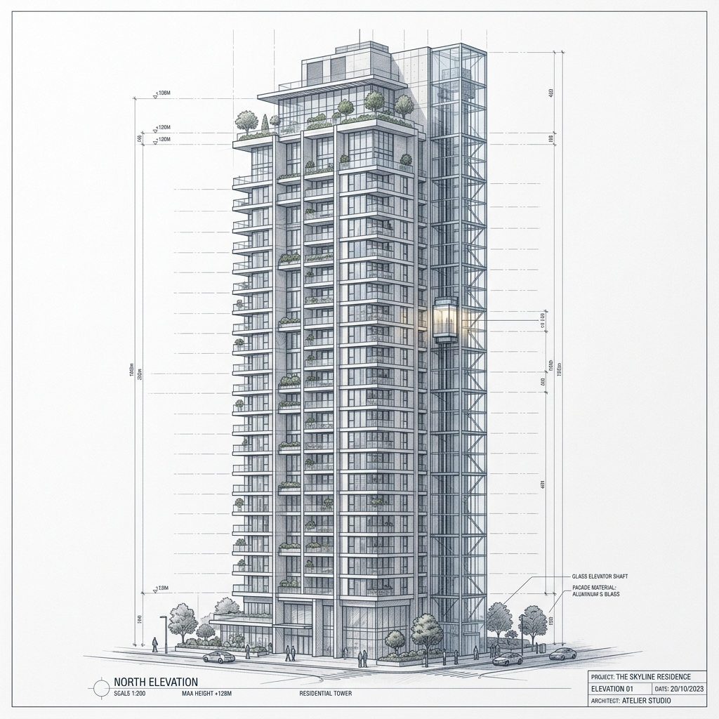 Edificio residencial - Análisis Técnico BRAVEX